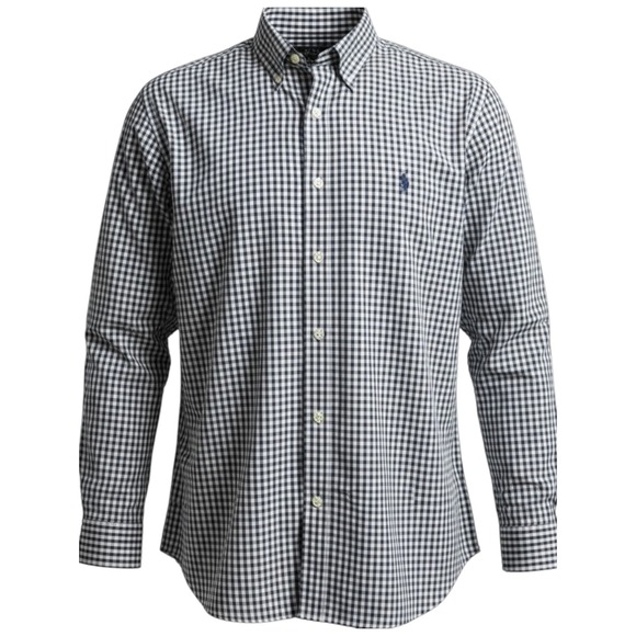 Polo Ralph Lauren Other - Johnnie-O Prep-formance Bamboo Stretch Gingham Button Down Shirt Men's XXL Navy